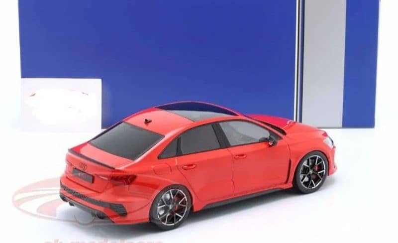 Audi RS3 2022 diecast car model 1;18 4