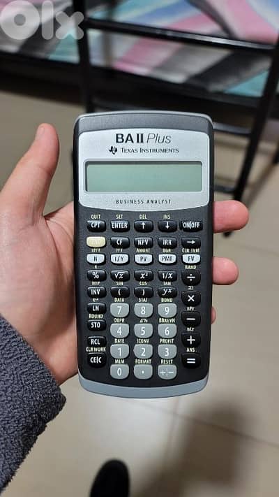 BA II PLUS financial calculator for CFA