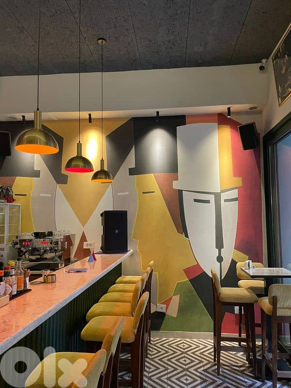 Full cafe and Bar furniture and equipments for sale 4