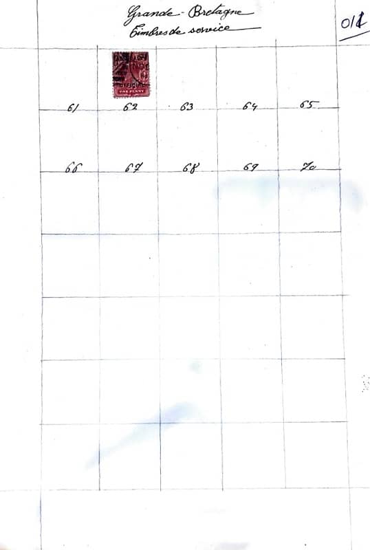 Great Britain stamps 2