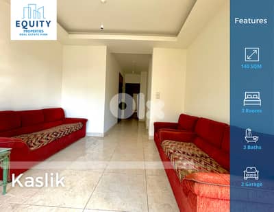 140 SQM Apartment For Rent Kaslik Near USEK شقة للإيجار #RK4058