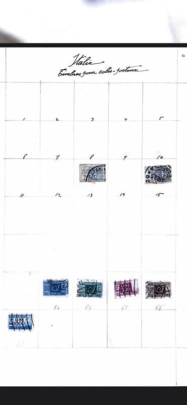 Italia Stamps 3