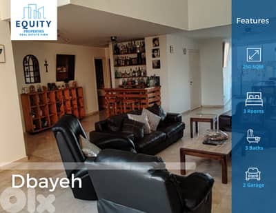 Furnished 250 SQM Apartment For Rent In Dbayeh شقة للإيجار #MH4243