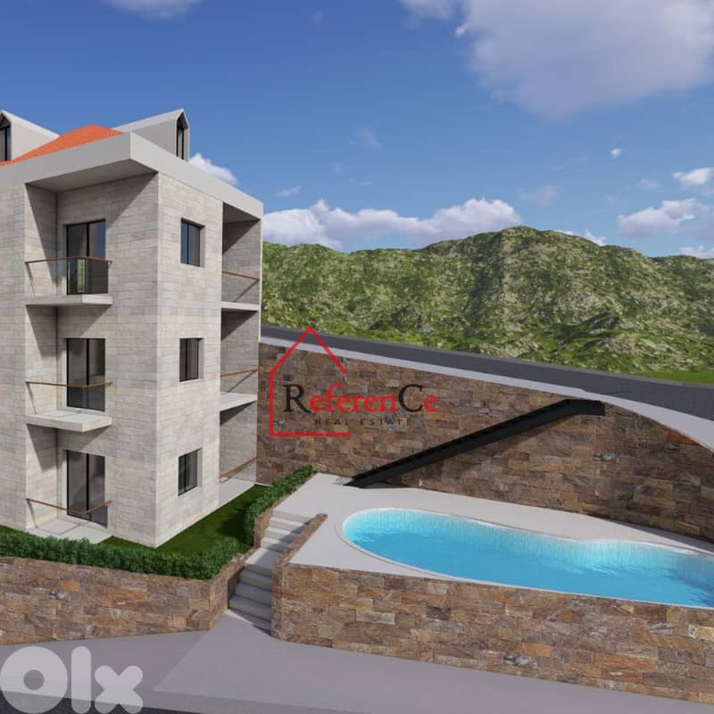 New building with installment in rayfoun مبنى جديد بالتقسيط في ريفون 2