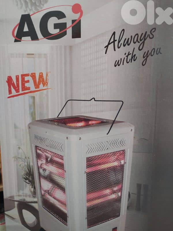 AGI ELECTRIC  QUARTZ HEATER 2