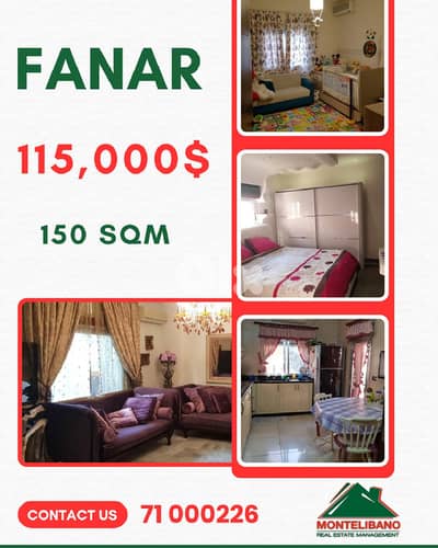 150 sqm Apartment For Sale in Fanar (فنار)
