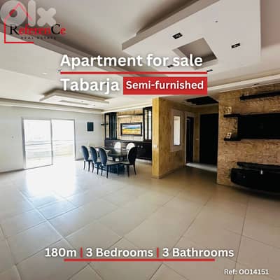 Semi-furnished aparment in Tabarja شقة تقع في طبرجا