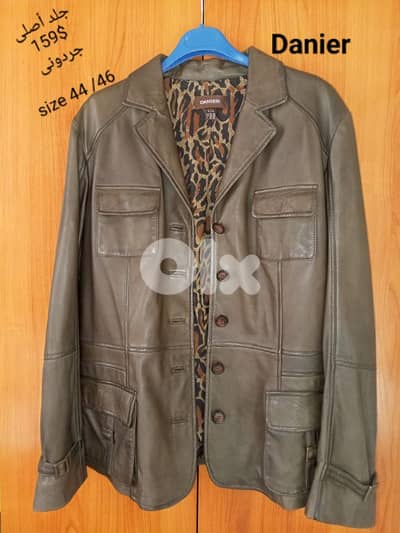 saharienne  لون جردوني زيتي 44