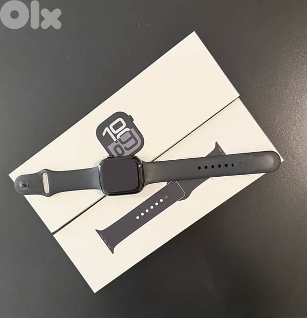 Apple Watch Series 10 46mm Jet Black Al Black SB M/L GPS 1