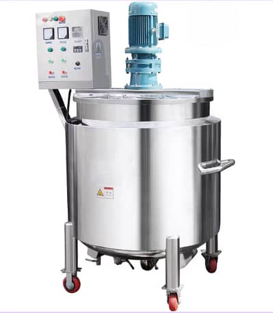 Soap mixer with Gas Burner  خلاط صابون مع موقد غاز