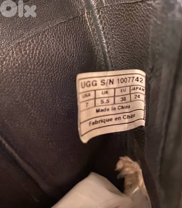 Ugg  dark blue suede boots 2