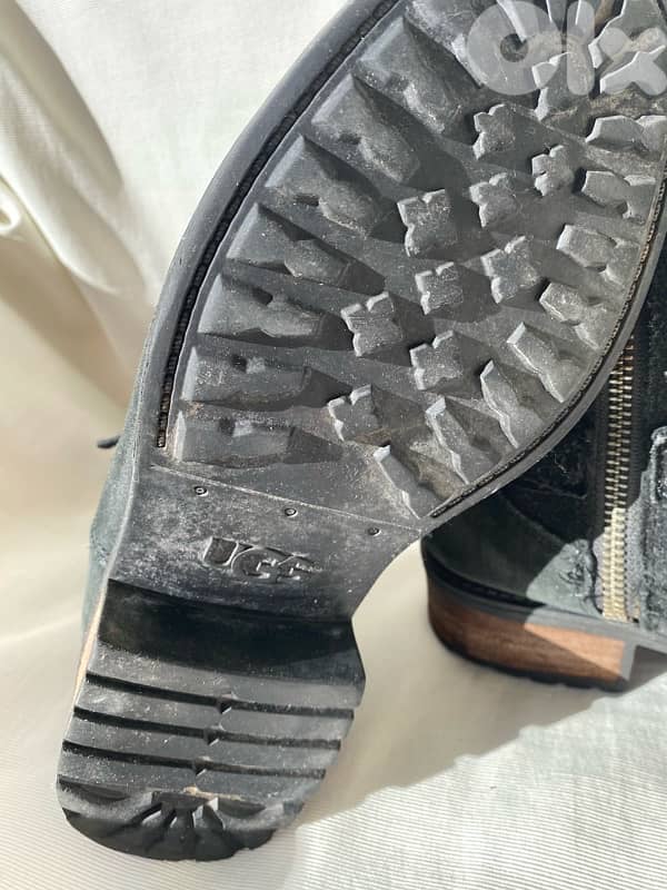 Ugg  dark blue suede boots 3