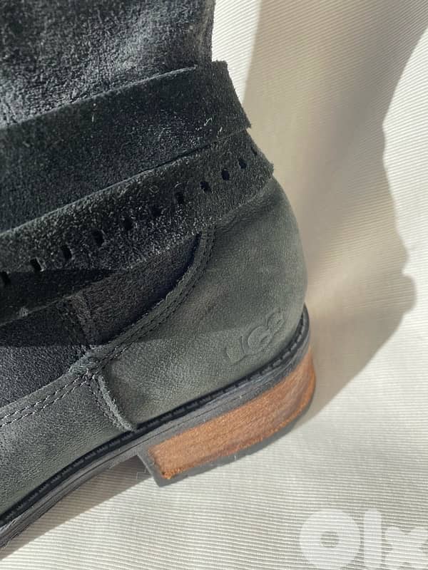 Ugg  dark blue suede boots 5