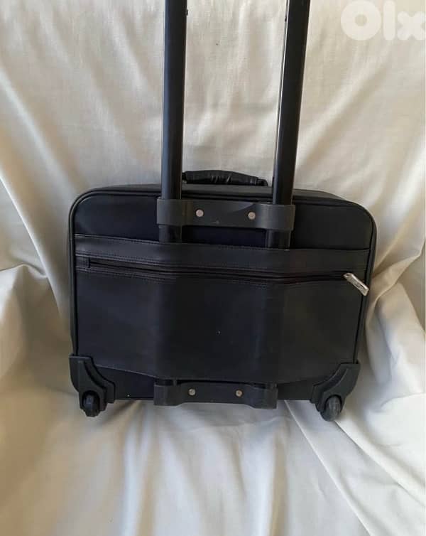 American Tourister black trolley briefcase 1