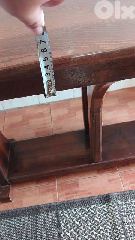 طاوله سفره خشب زان 1