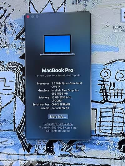 MacBook Pro 13″ 2019 i7 / 16GB / 512GB SSD — Screen Not Working