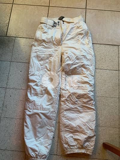 skking off white pant size medium made in usa