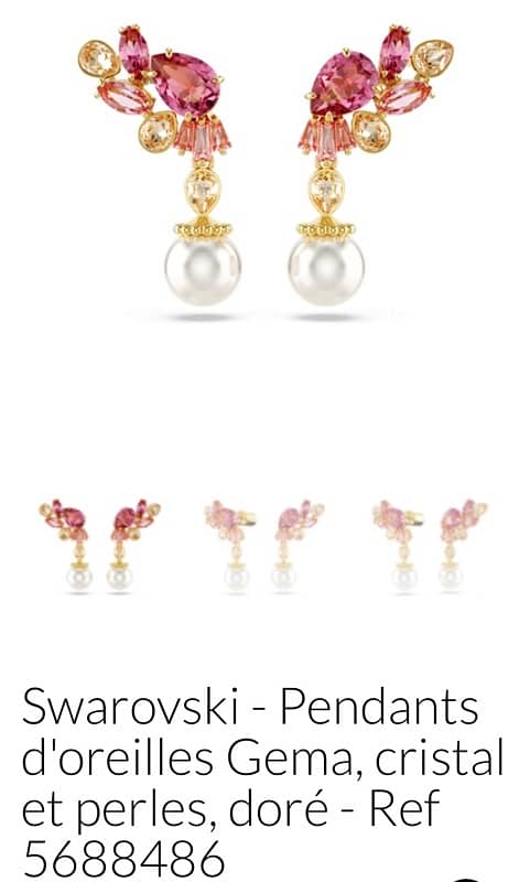 Swarovski earrings 2