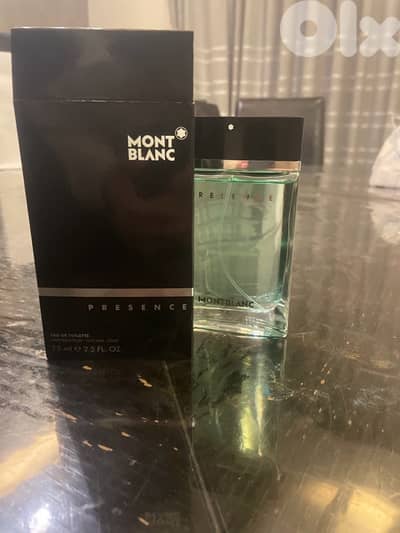 brand new Mont Blanc presence fragrance