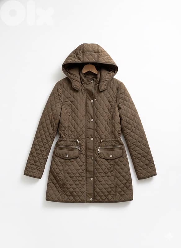 ZARA new quilted coat in tag 1