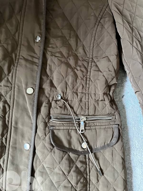 ZARA new quilted coat in tag 5