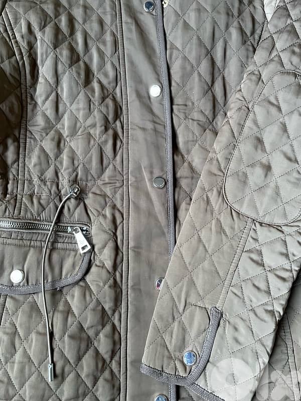 ZARA new quilted coat in tag 8
