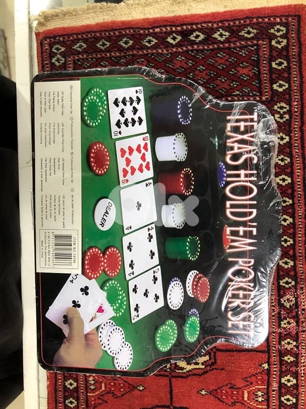 TEXAS Hold’em Poker Set 1