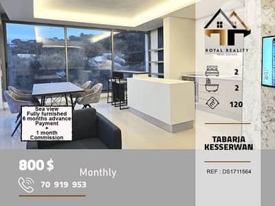 apartments for rent in tabarja keserouan شقق للايجار في طبرجا كسروان