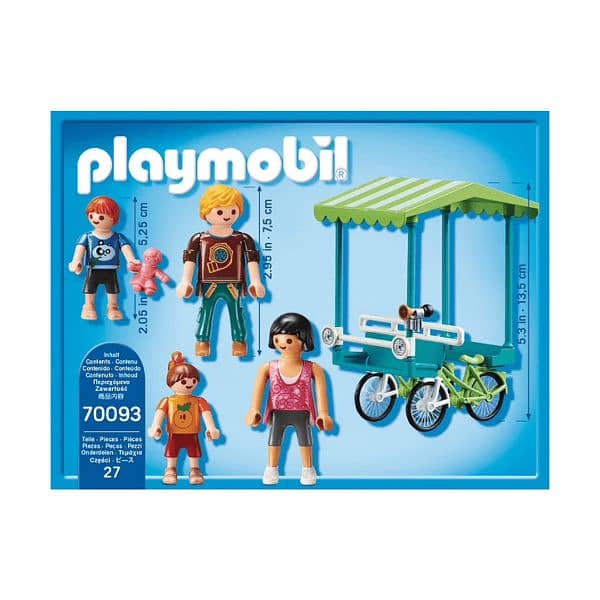 Playmobil 70093 (Limited Quantity) (Family Fun - Family Bicycle) 2