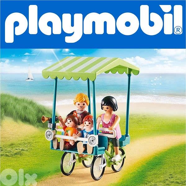 Playmobil 70093 (Limited Quantity) (Family Fun - Family Bicycle) 3