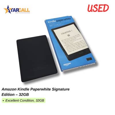 Amazon Kindle Paperwhite Signature Edition – 32GB
