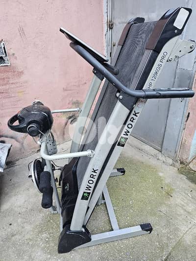 Treadmill WORK CX3 PRO - 5HP - 120KG Capacity