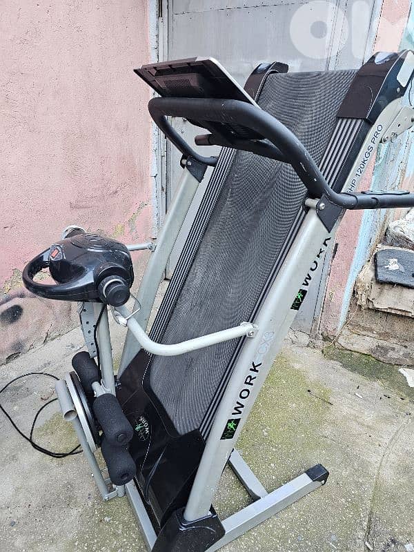 Treadmill WORK CX3 PRO - 5HP - 120KG Capacity 1