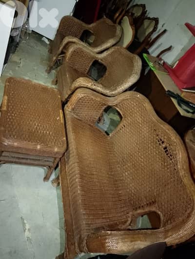 طقم خيزران 4قطع