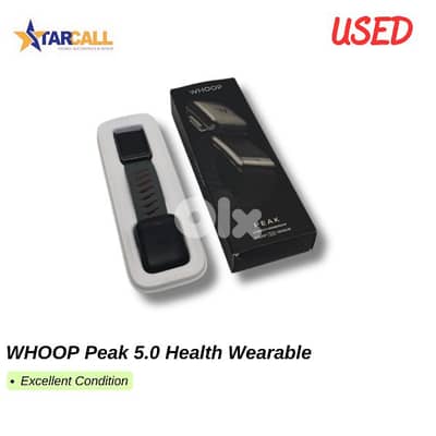 WHOOP Peak 5.0 Health Wearable