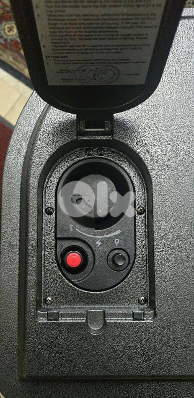 LIVE FIRE Gas Stove wih Fan FH-708 3