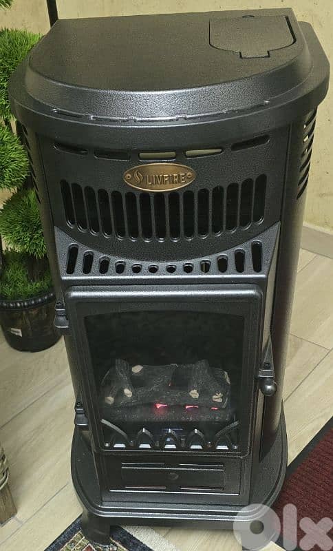 LIVE FIRE Gas Stove wih Fan FH-708 4