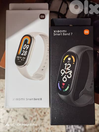 xiaomi band 7 and band 8