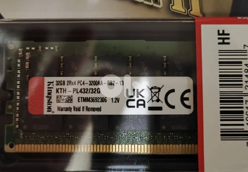 Server Ram 32gb DDR4 3200 1