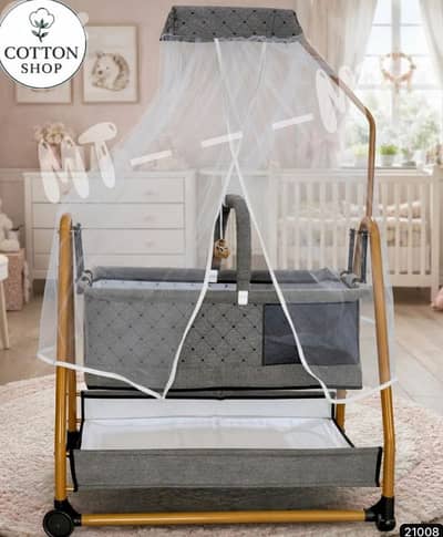 2 in 1 Baby Crib & Swing
