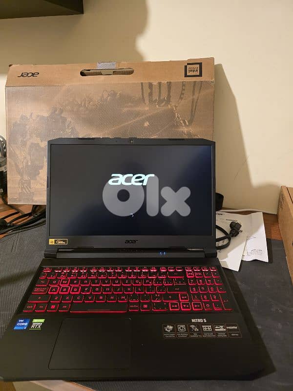ACER NITRO NEW CPU I7 RAM 24GB NVME 512GB VGA 3060 1