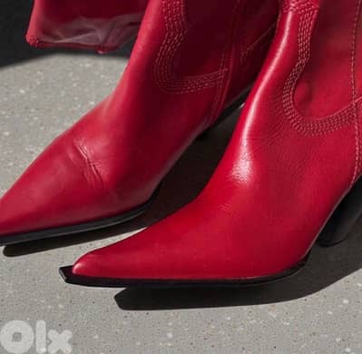 Red Cowboy shoes