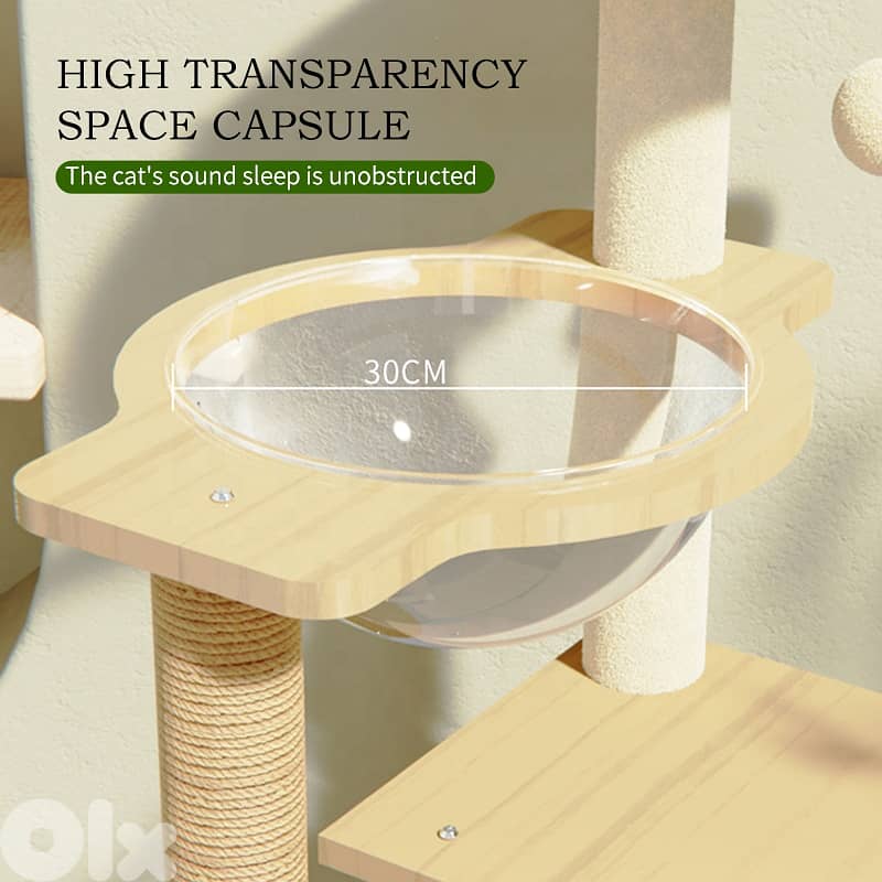 Cat Tree Scratcher House 2