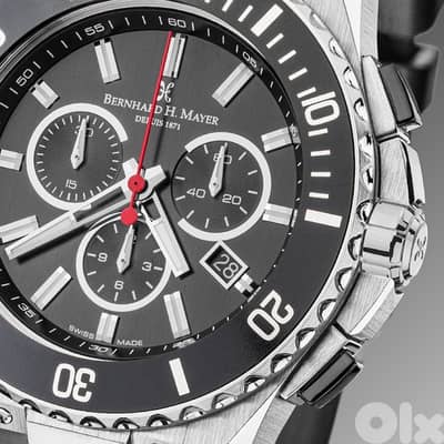 bernhard h mayer powermaster watch SAPPHIR Cryistal It comes brand new