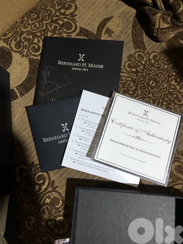bernhard h mayer powermaster watch SAPPHIR Cryistal It comes brand new 6