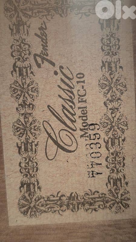 classical guitar fender 1970 3