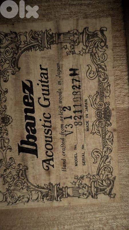 Ibanez v312 12 strings  MIJ 1
