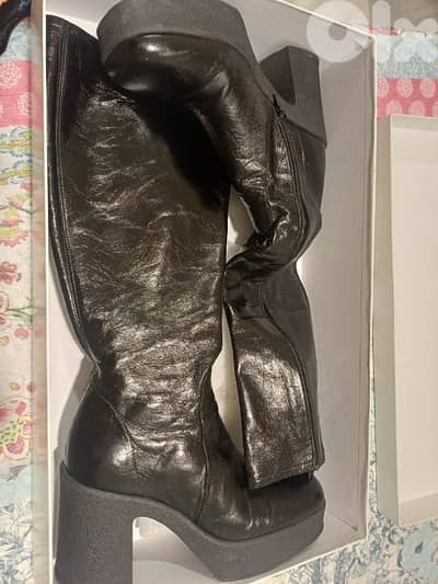 Jonak Paris High Leather Boots