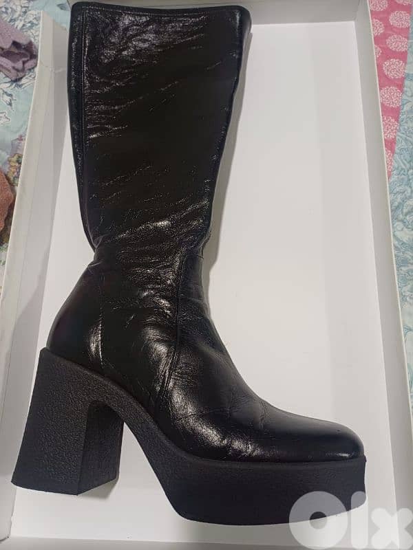 Jonak Paris High Leather Boots 2