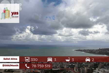 Sahel Alma 330m2 | Well Mainatained | Sea View | Pool Access|EH